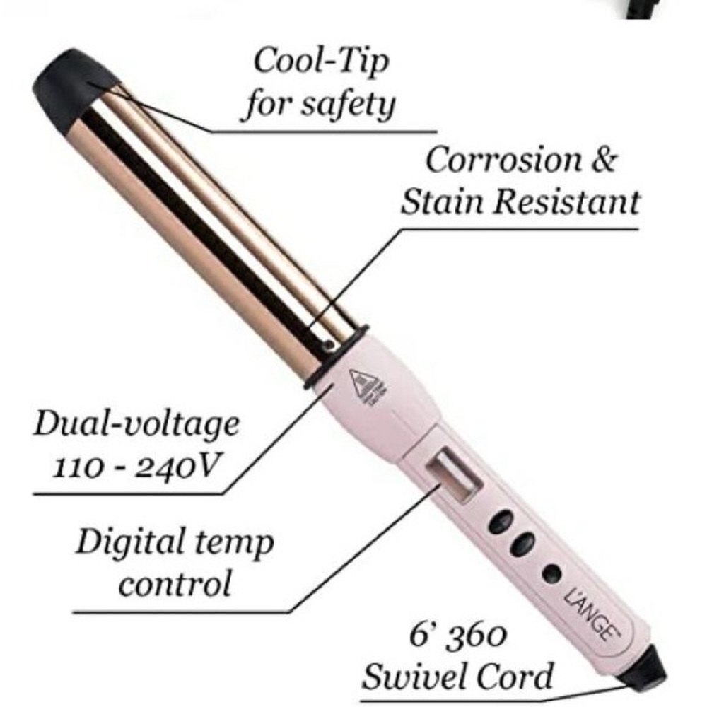 L'ange Pink Curling Iron